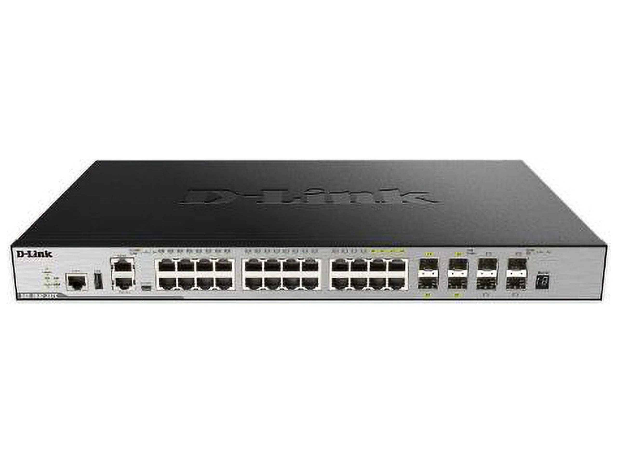 D-Link DGS-3630-28TC/SI 28-Port Layer 3 Stackable Managed Gigabit Switch including 4 10GbE Ports