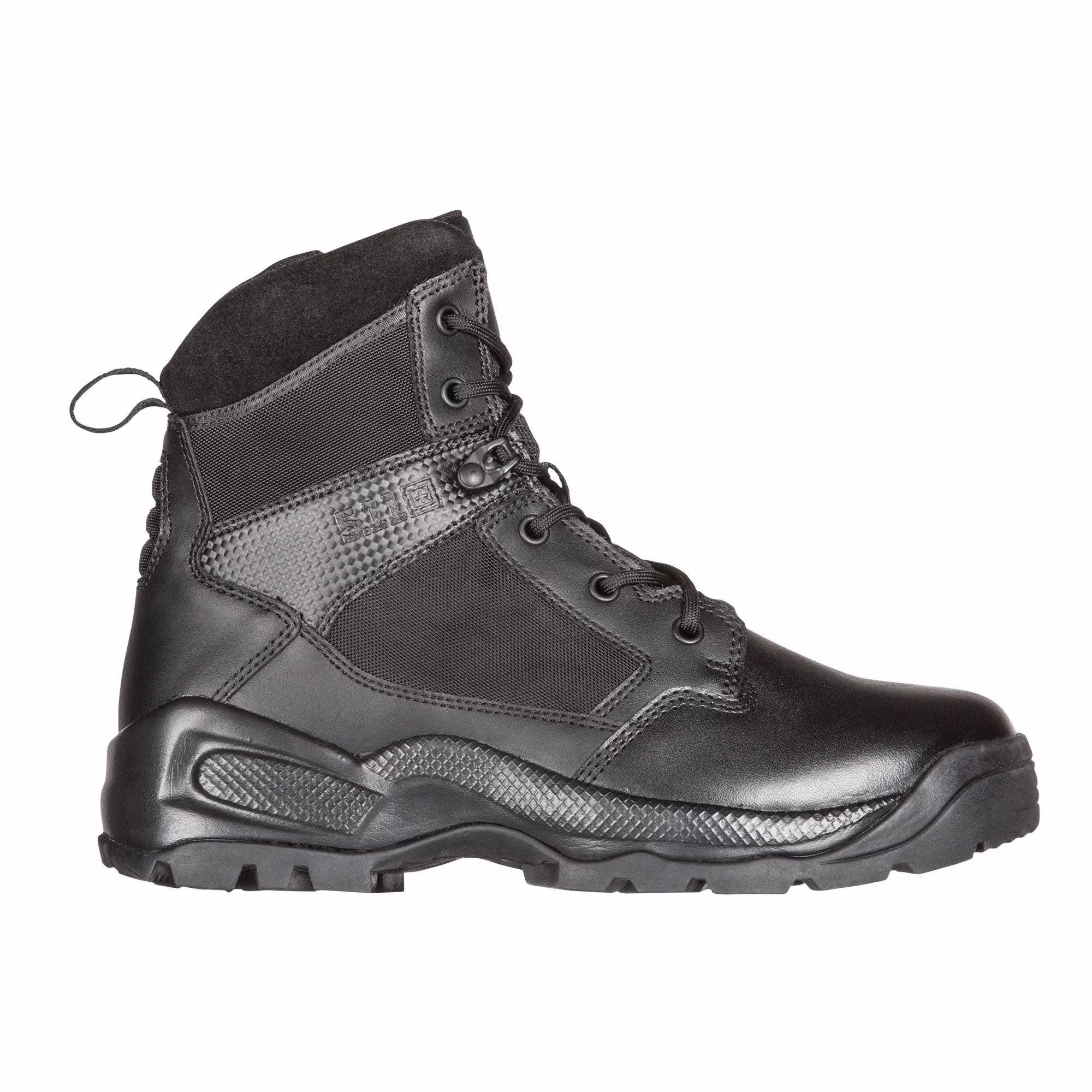 5.11 Work Gear Men's ATAC 2.0 6-Inch Side Zip Military Boot, Black, 14 Regular, Style 12394