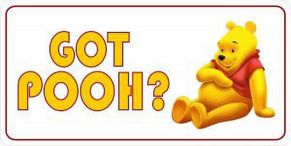 Got Pooh? Winnie The Pooh Photo License Plate