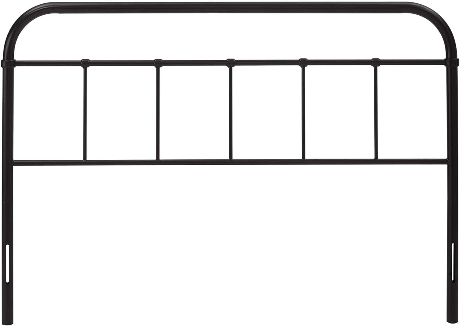 Serena King Steel Headboard - Brown