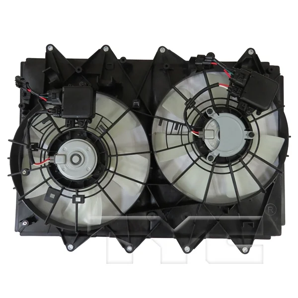 TYC 624670 Dual Radiator And Condenser Fan Assembly Fits select: 2007-2015 MAZDA CX-9