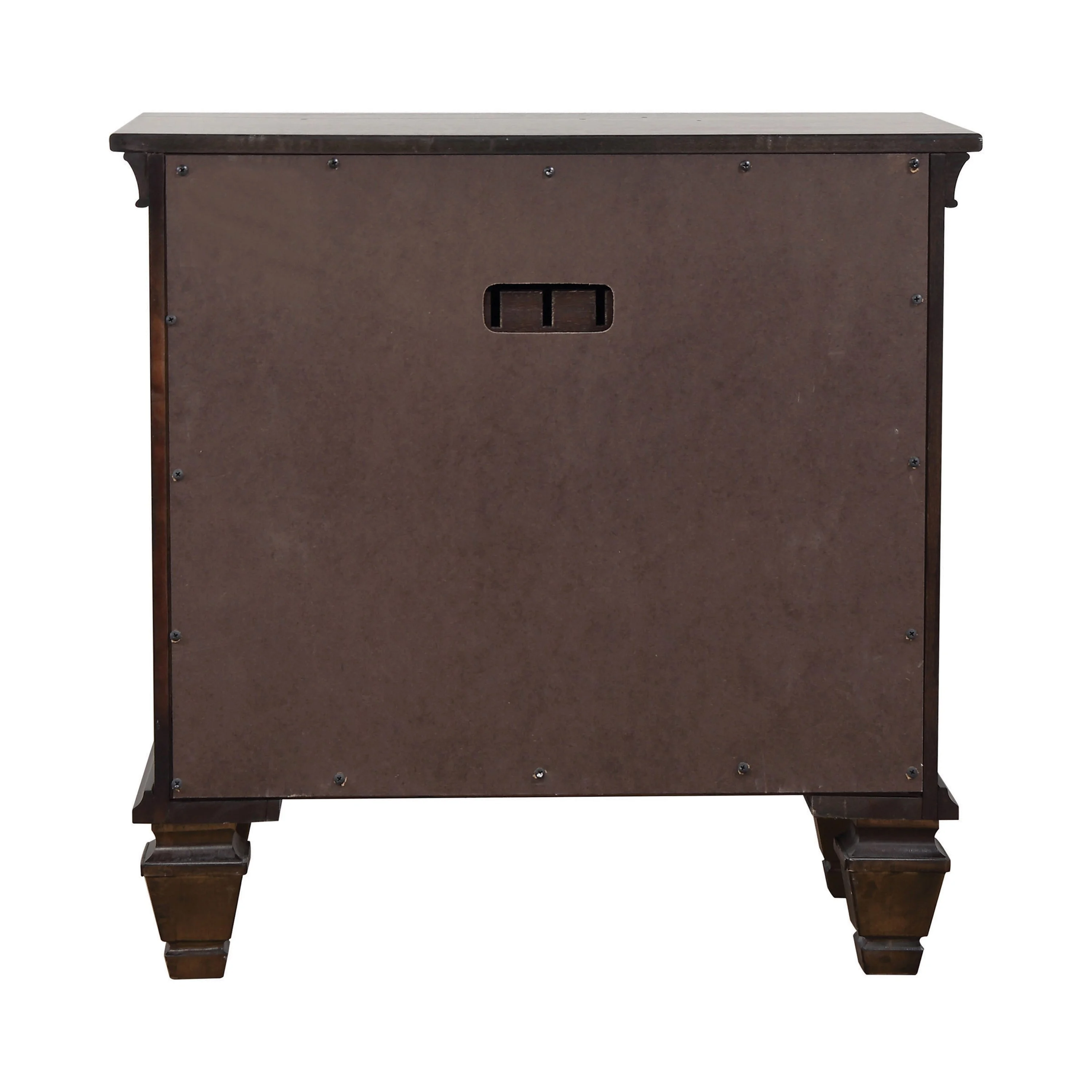 Coaster 200972-CO 2 Drawer Nightstand, Burnished Oak