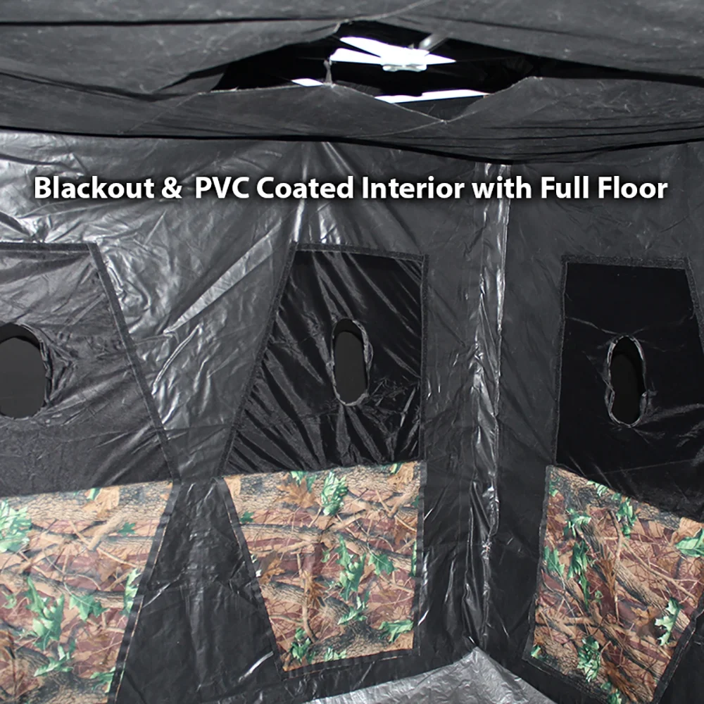 King Canopy 2 in 1 Hunting Blind & Instant Pop Up Tent 10'x10' 1