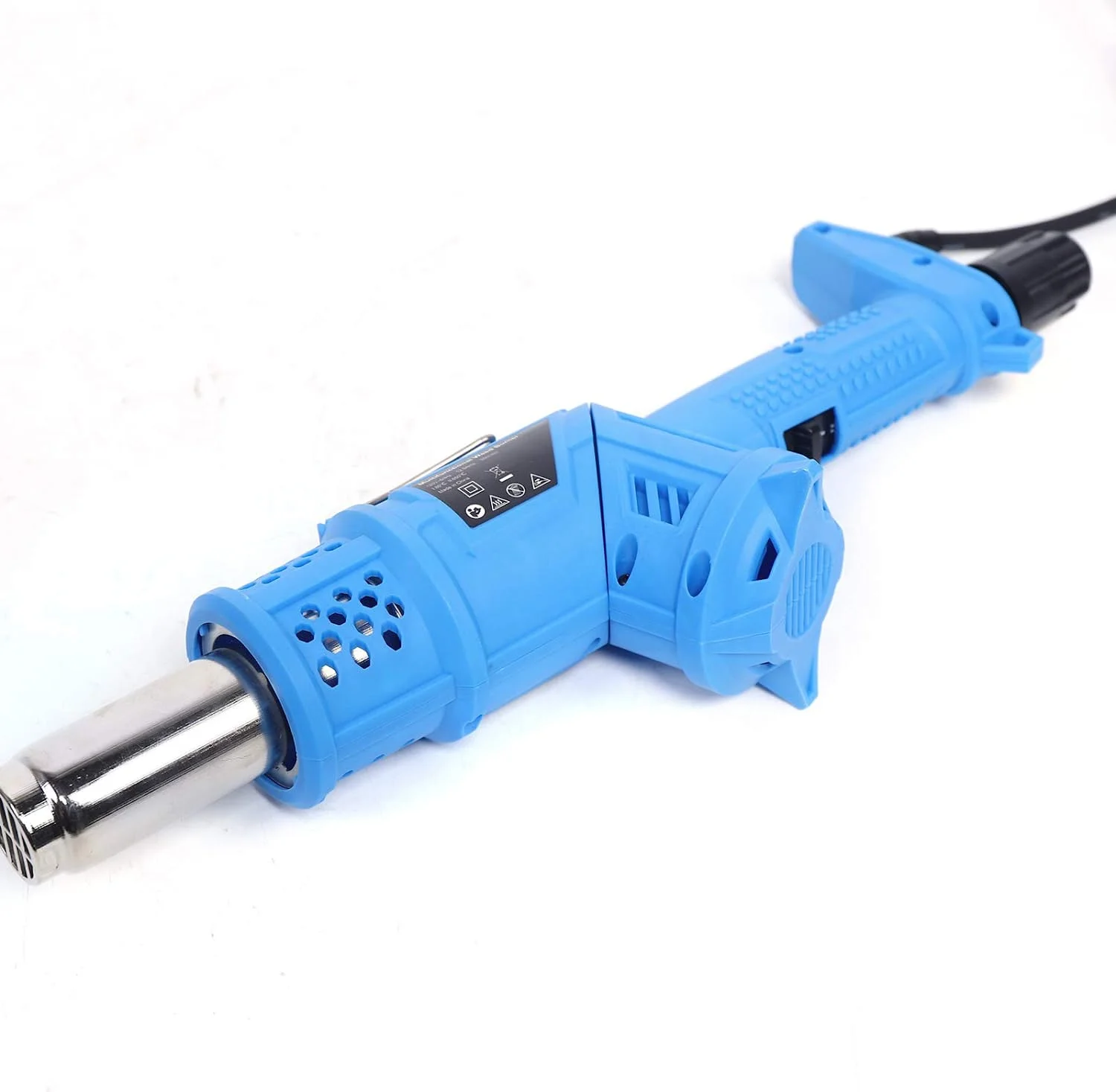 Miumaeov Weed Burner Electric Thermal Weeder, Handheld 3-in-1 Hot Air Weed Torch Barbecue Lighter with Nozzle for Patio Garden BBQ