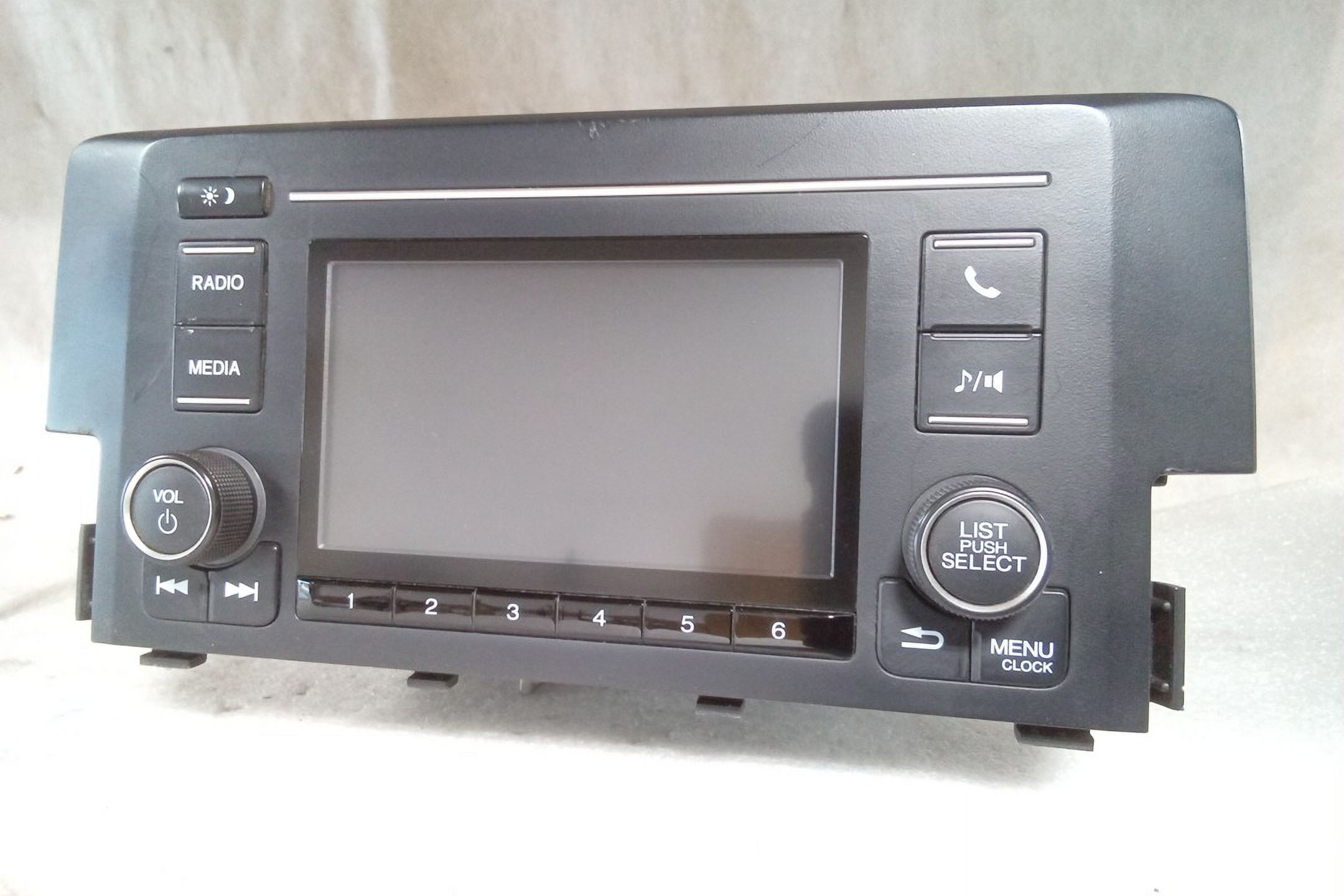 Pre-Owned 2019 Honda Civic LX Sedan Display and Receiver 39100TBAA41 OEM LKQ (Good)