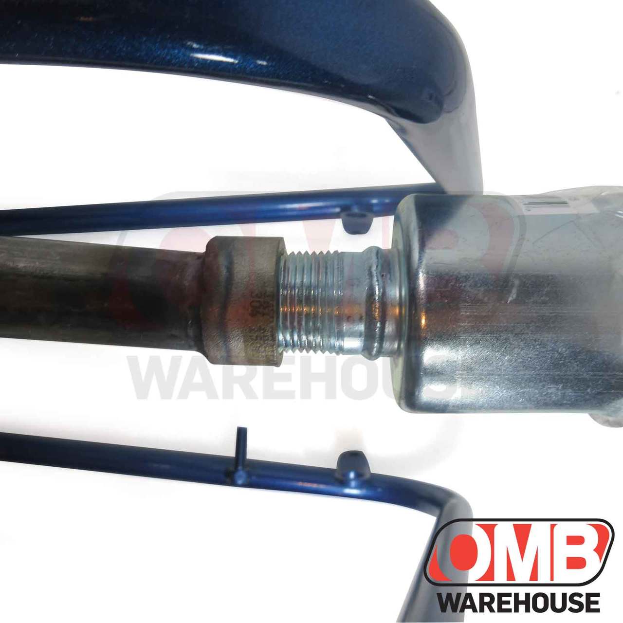 Mini Bike Pipe w/ Muffler - Under seat style
