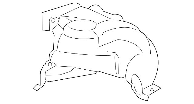 New Genuine BMW Cover Wheelhousing Rear F (2014-2018) OE 51717260703