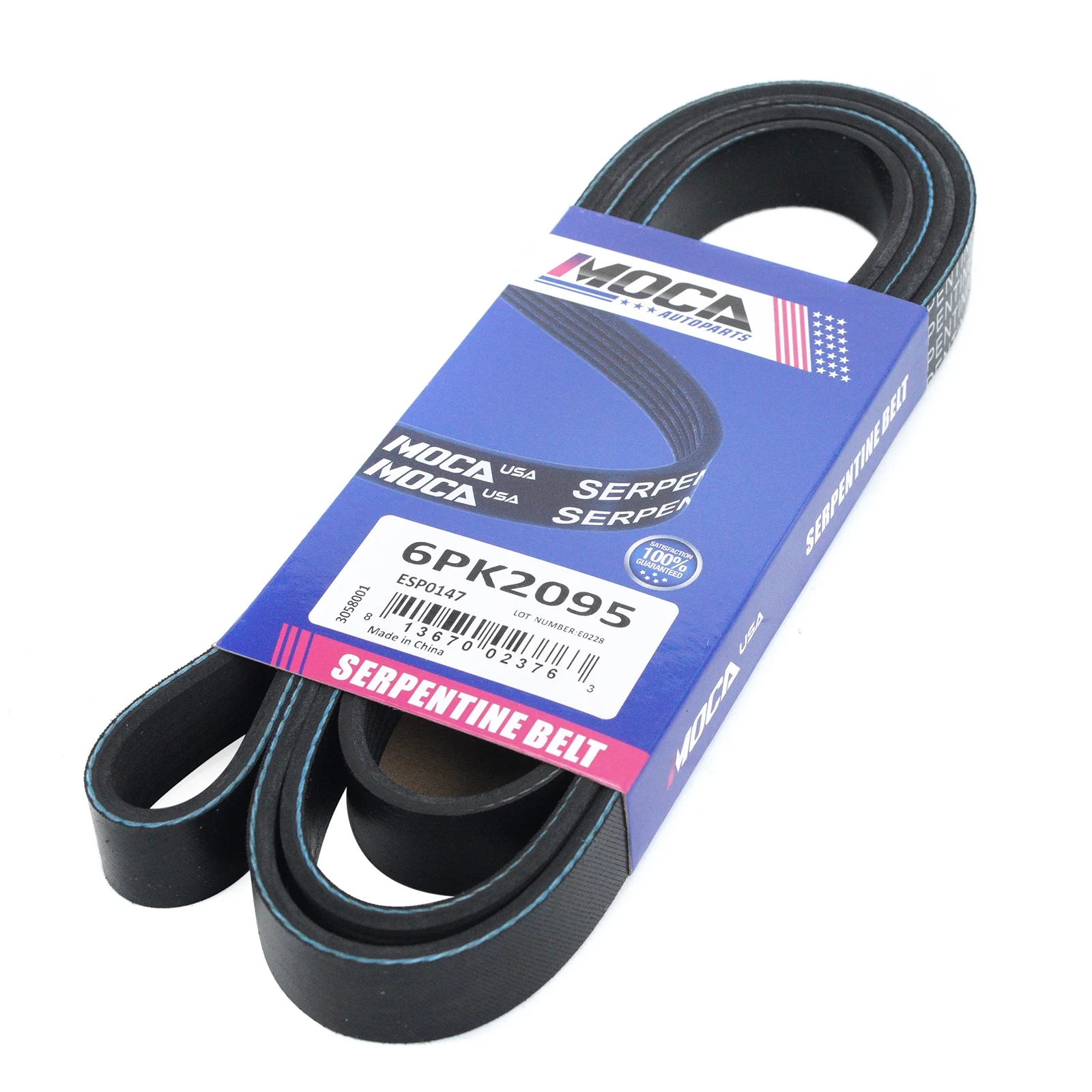 MOCA AUTOPARTS 90K38185 Serpentine Belt Component Kit Fit for 2004-2007 Dodge Caravan SXT & 2001-2007 Dodge Grand Caravan SE