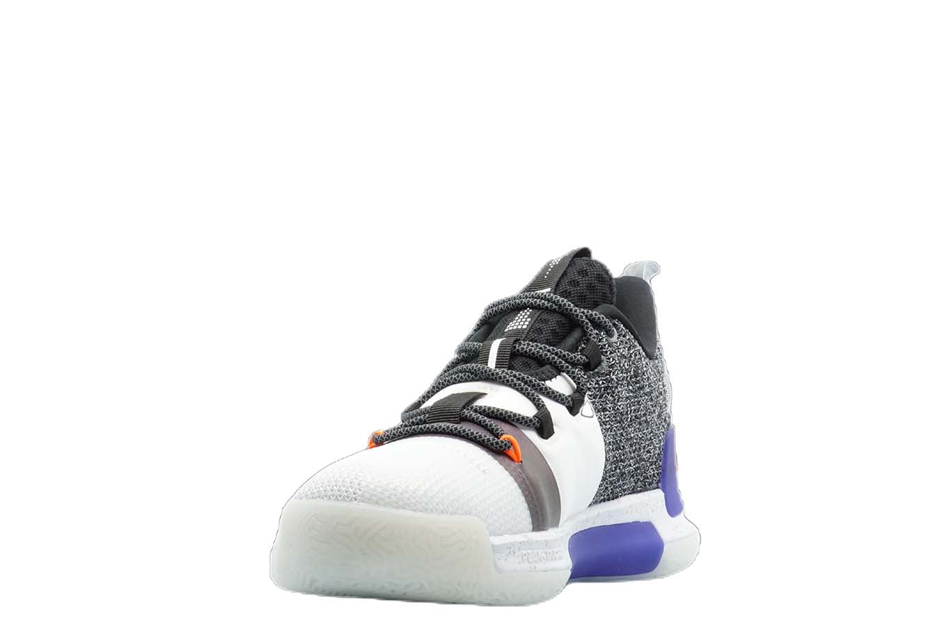 [E94451] Mens Peak Taichi Flash Lou Williams Team White Purple Basketball Shoes - 7