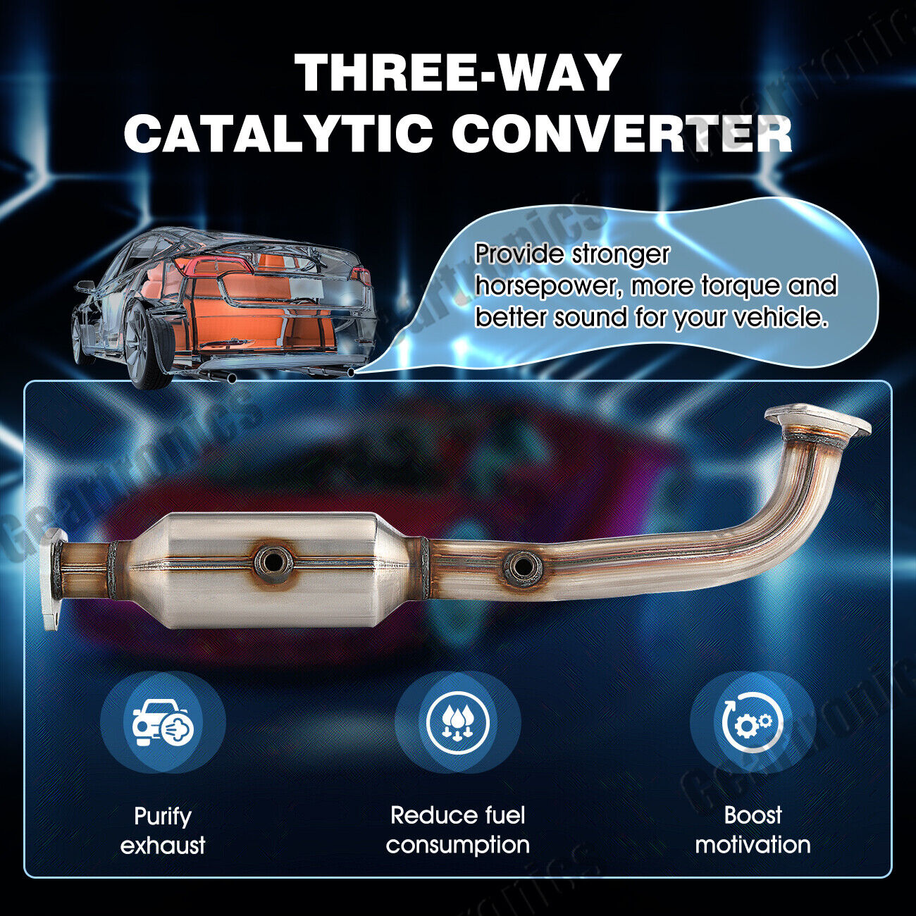 CATALYTIC CONVERTER FIT FOR 2007 2008 2009 HONDA CR-V 2.4L US