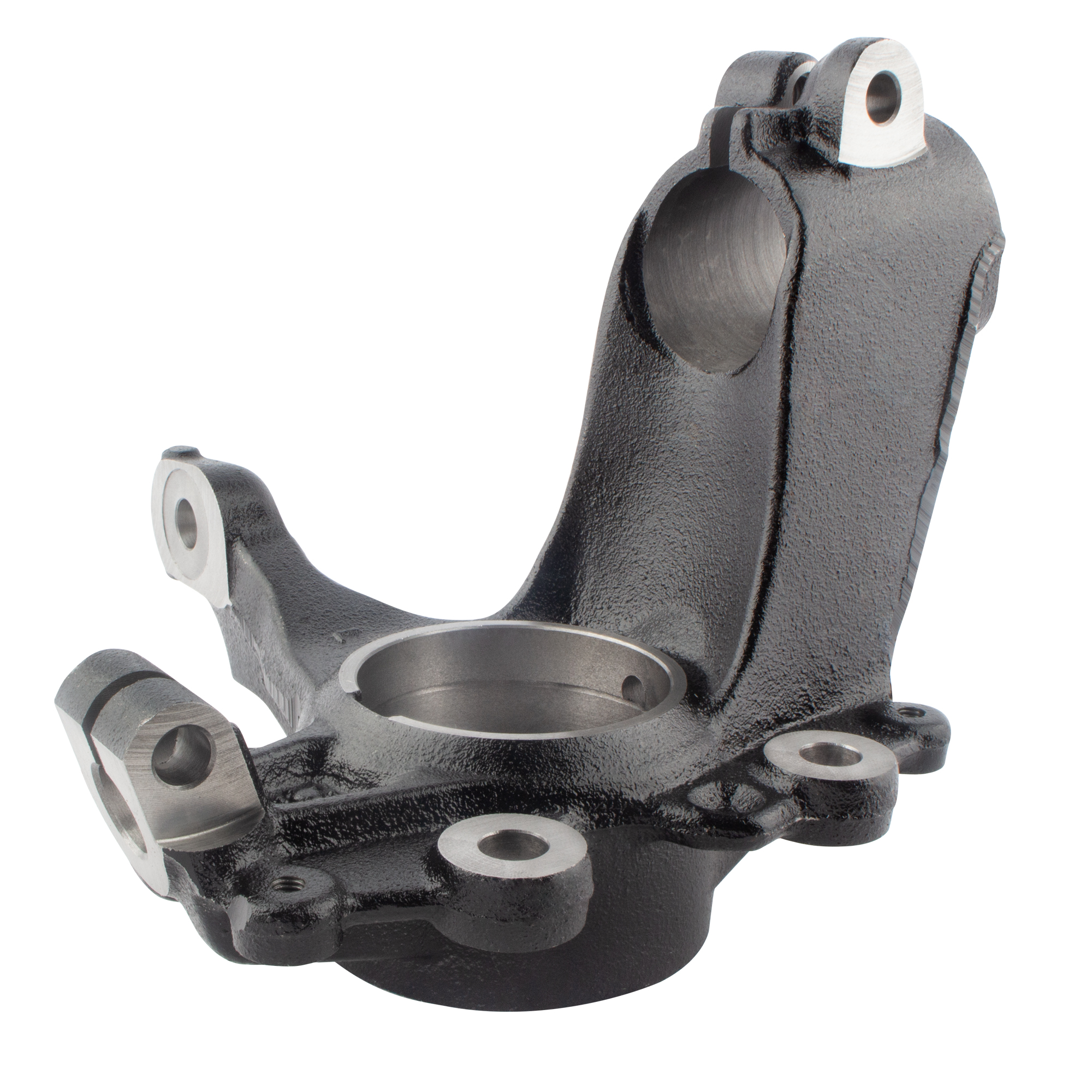 BOXI Front Left Driver Side Suspension Steering Knuckle Compatible for Ford Focus 2017 Electric / Focus 2018 1.0L / Focus 2013-2017 2.0L | CV6Z3K186C BV613K171DNA