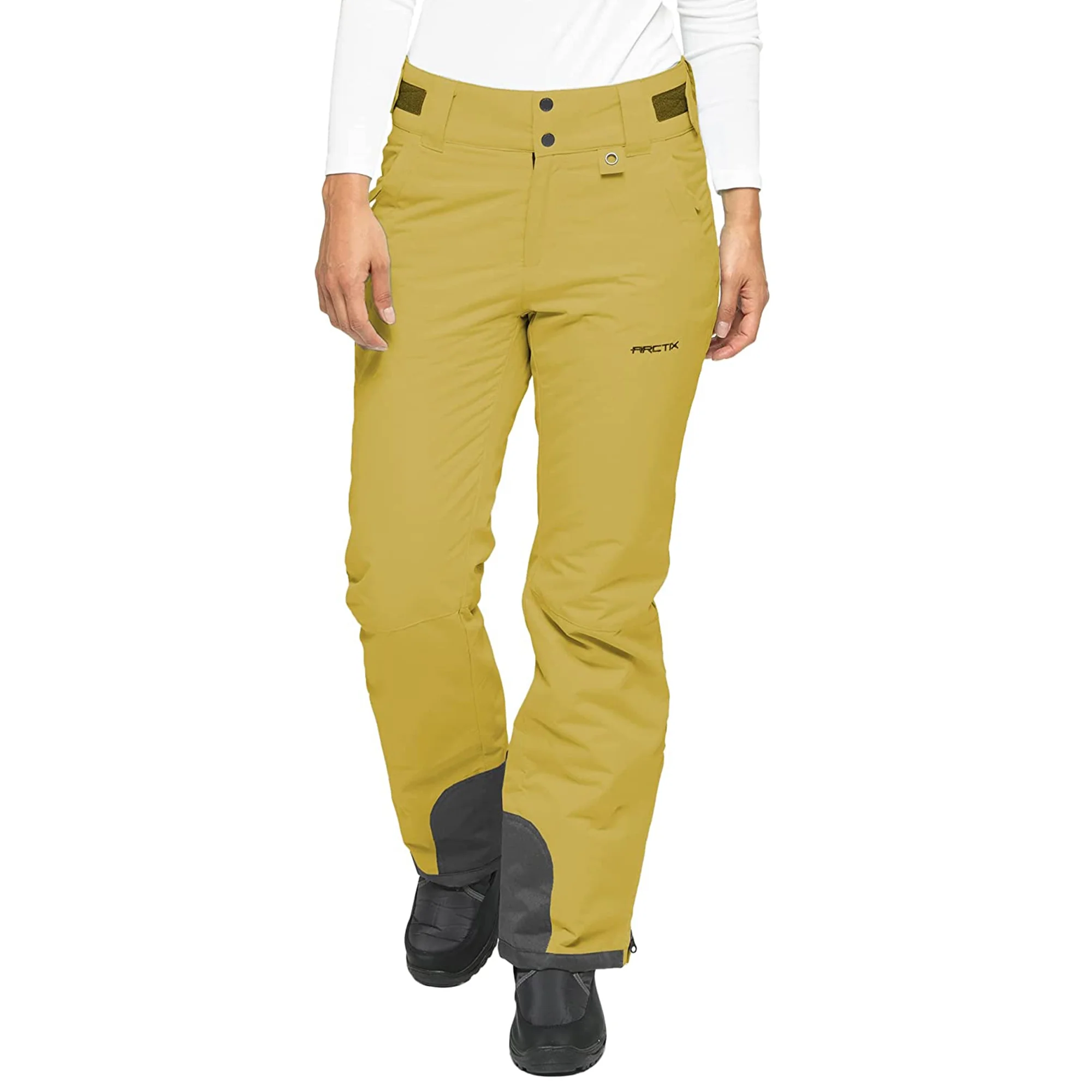 Arctix Insulated Winter Pants for Women Snow & Cold Weather Gear, Yellow Small