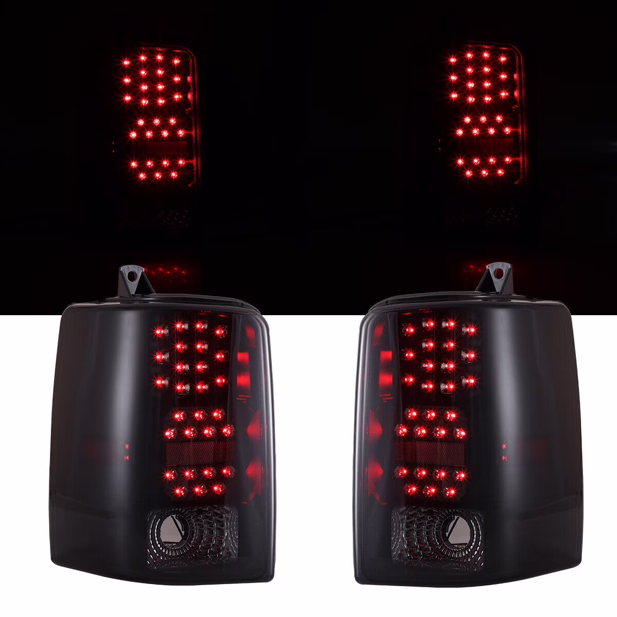 Winjet Tail Lights for Jeep Grand Cherokee 1997-1998 Tail Lamps LED Rear Lights Car Rear Lamps Assembly Replacement