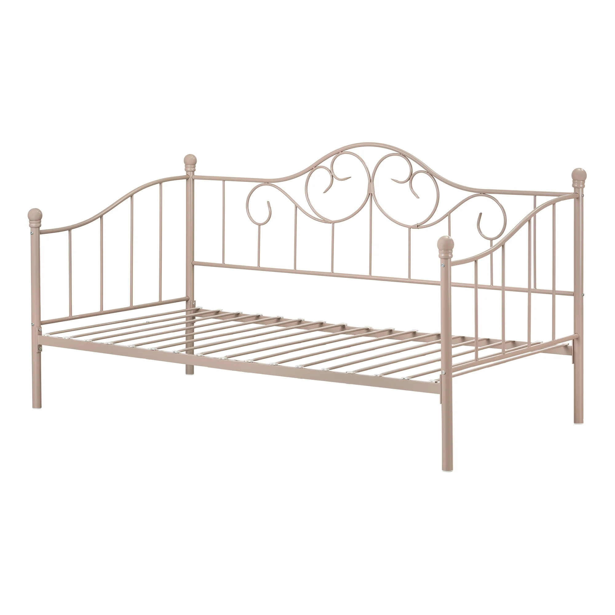 South Shore Savannah Metal Daybed, Pink Blush