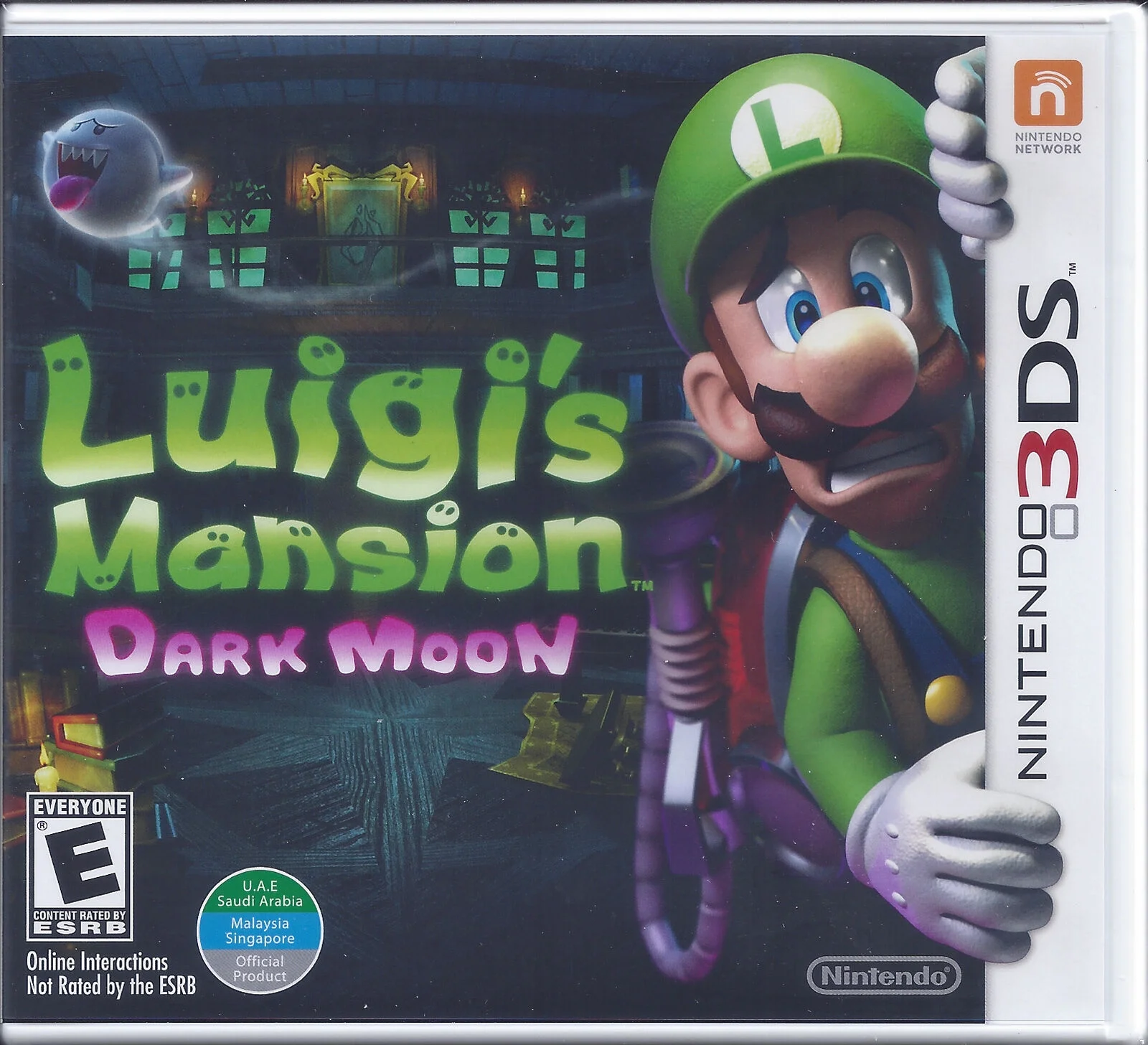 Luigis Mansion: Dark Moon - Nintendo 3Ds