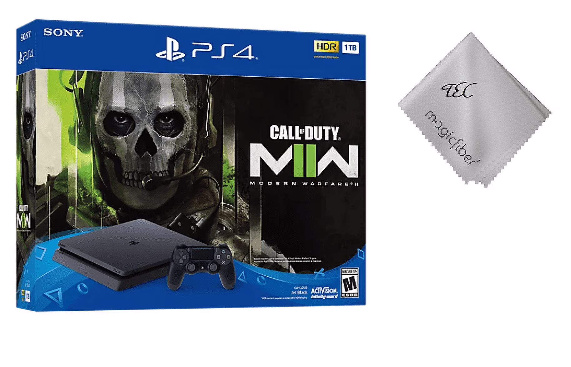 TEC Sony PlayStation 4 PS4 Gaming Console Call of Duty Modern Warfare II Bundle - Limited Edition