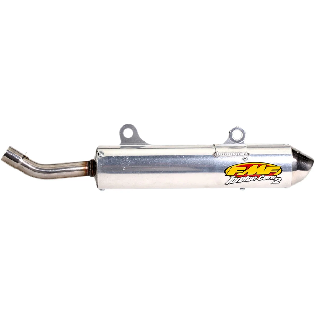 FMF Turbinecore 2 Spark Arrestor Silencer Aluminum/Stainless Steel (025227)