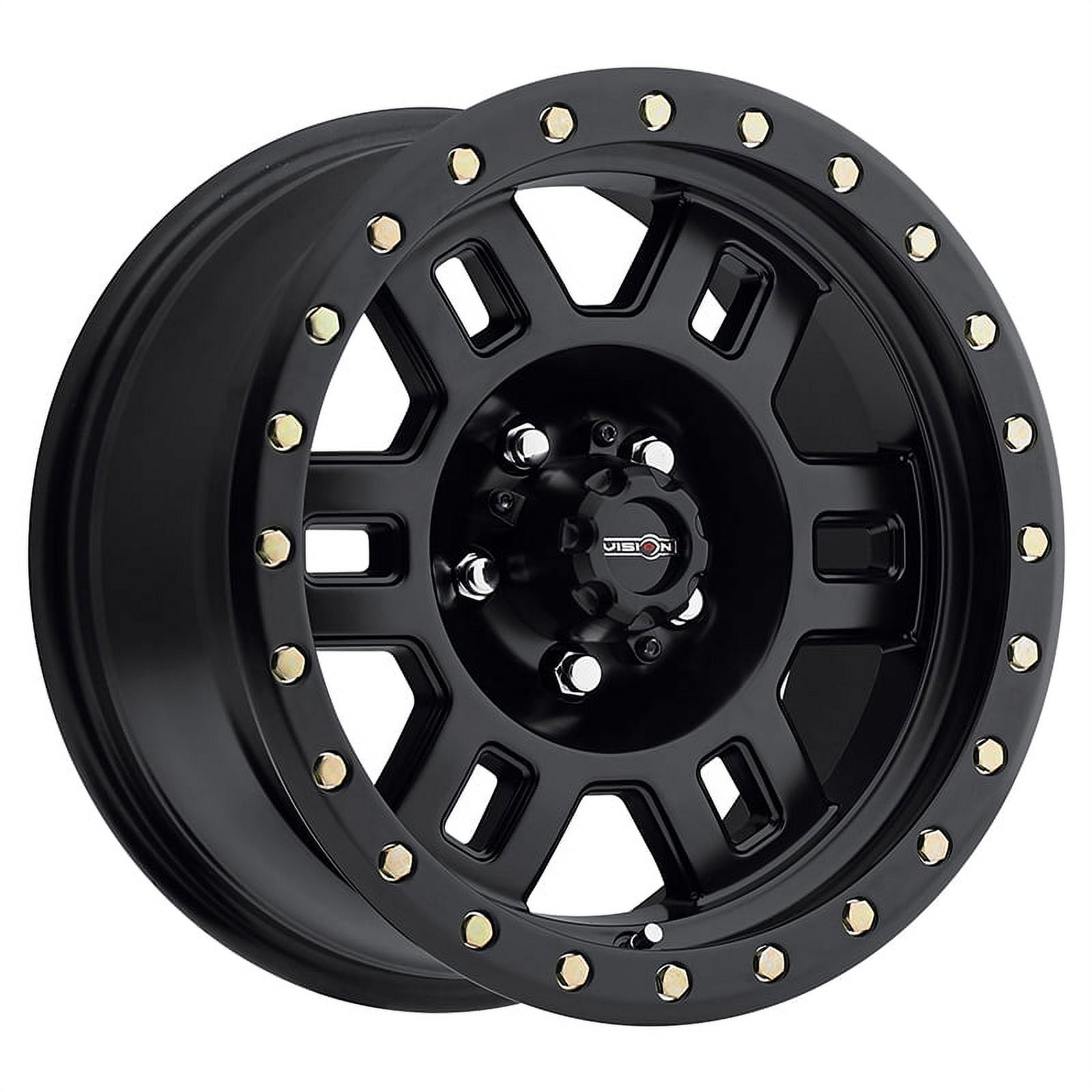 Vision Off-Road Manx 17x8.5 5x139.7 0et Matte Black Wheel