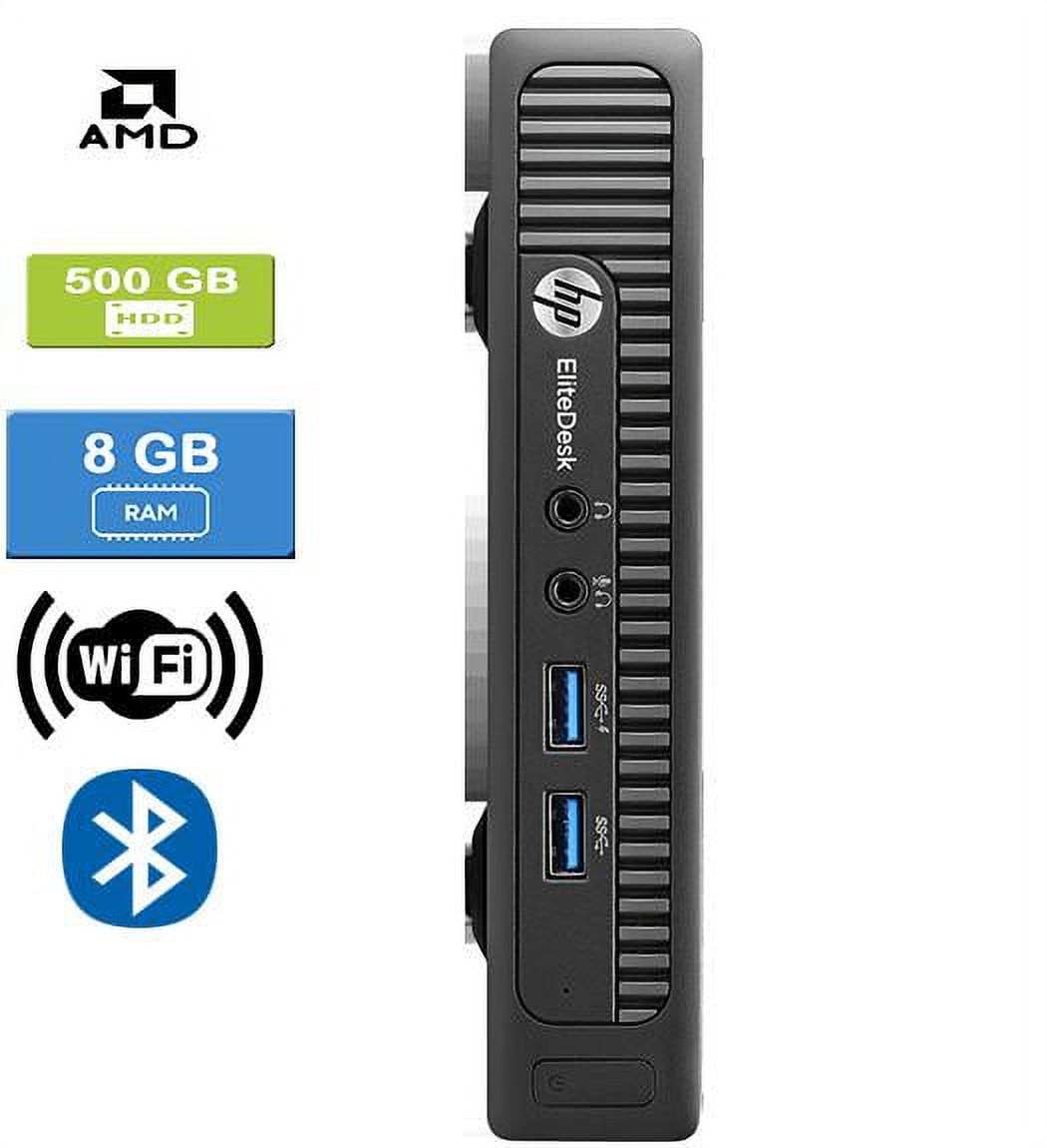 Used: HP 705 G2 MINI AMD A6 PRO-8500B 1.6GHz, 8GB, 500GB HDD, Win 10 Pro