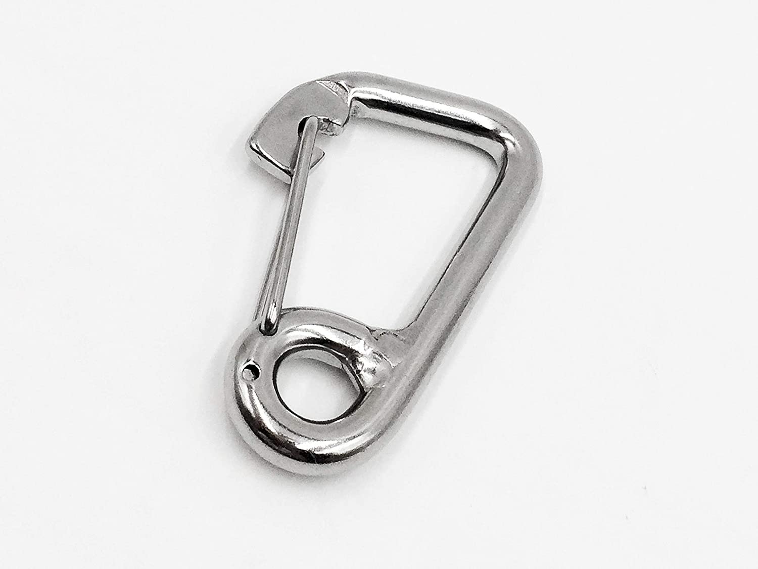 Marine City 316 Marine Grade Stainless Steel Carabiner Spring Snap Hook Boat B:3 Inches