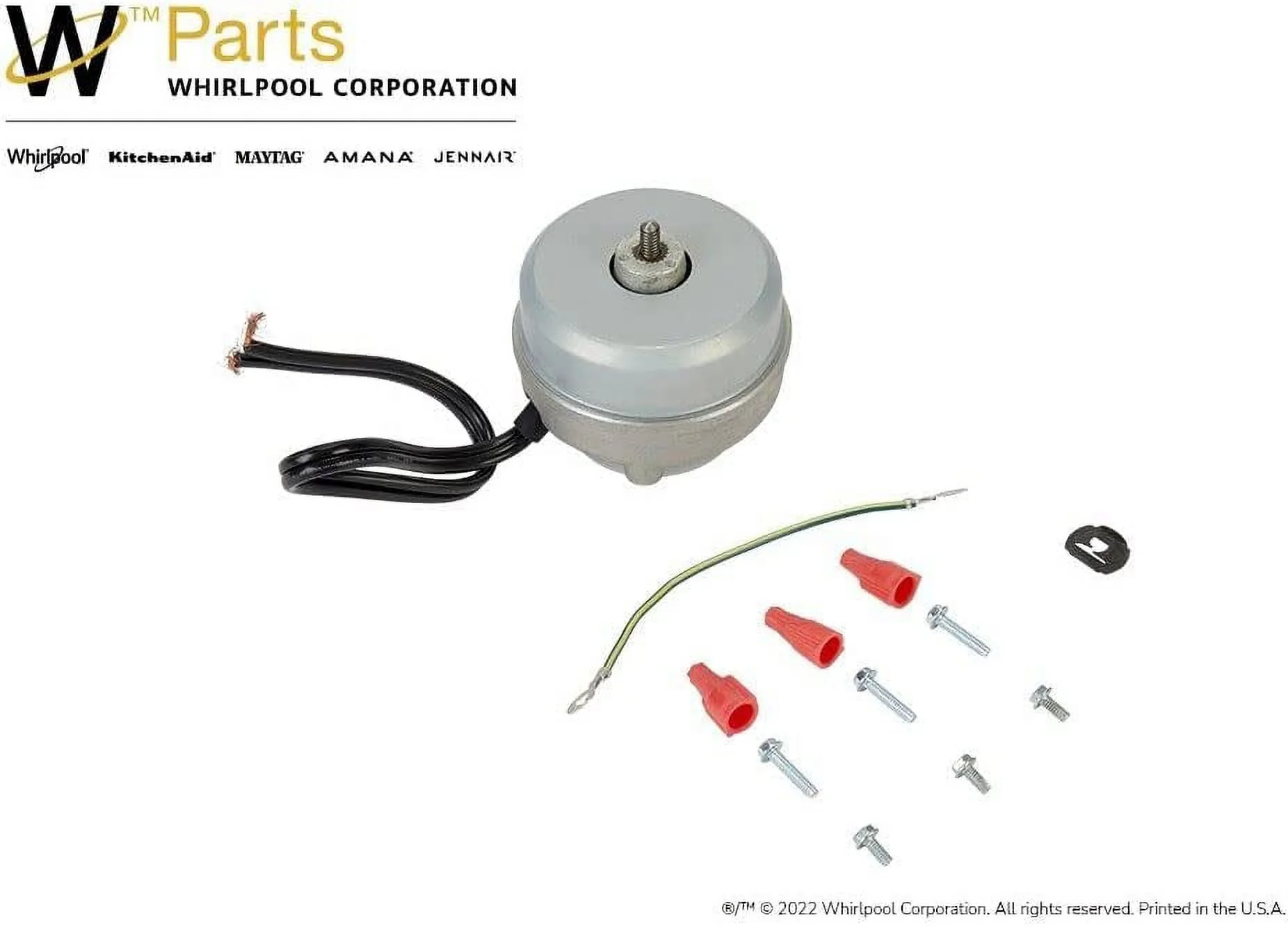 Whirlpool 833697 Condenser Fan Motor