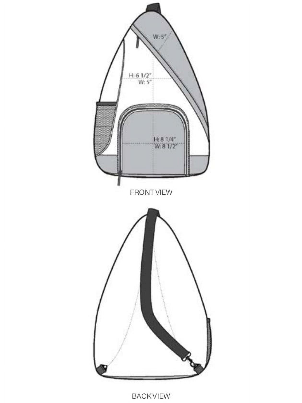 Mafoose Active Sling Pack Black/ Black