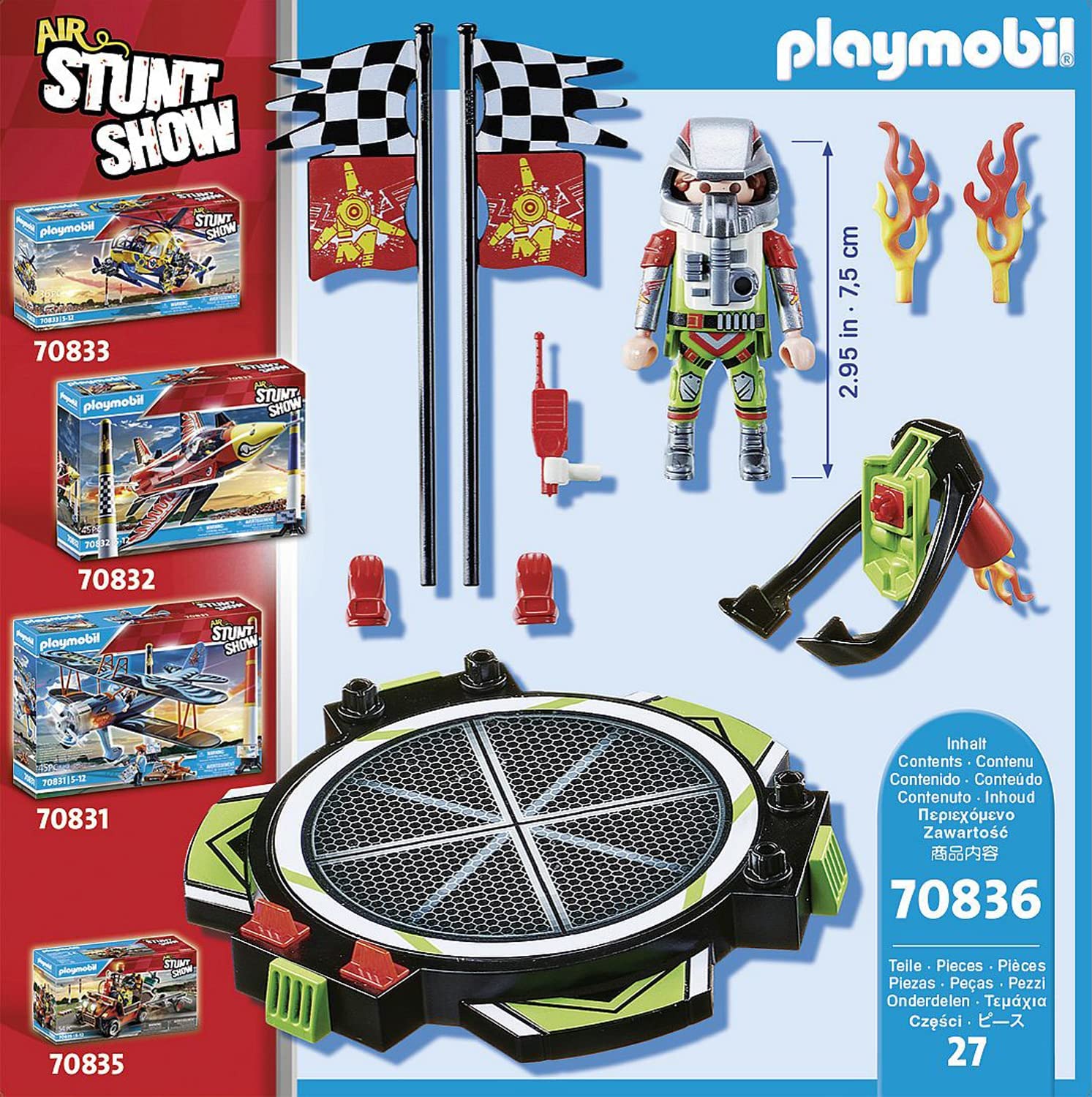Playmobil Air Stunt Show Stuntman with Jetpack