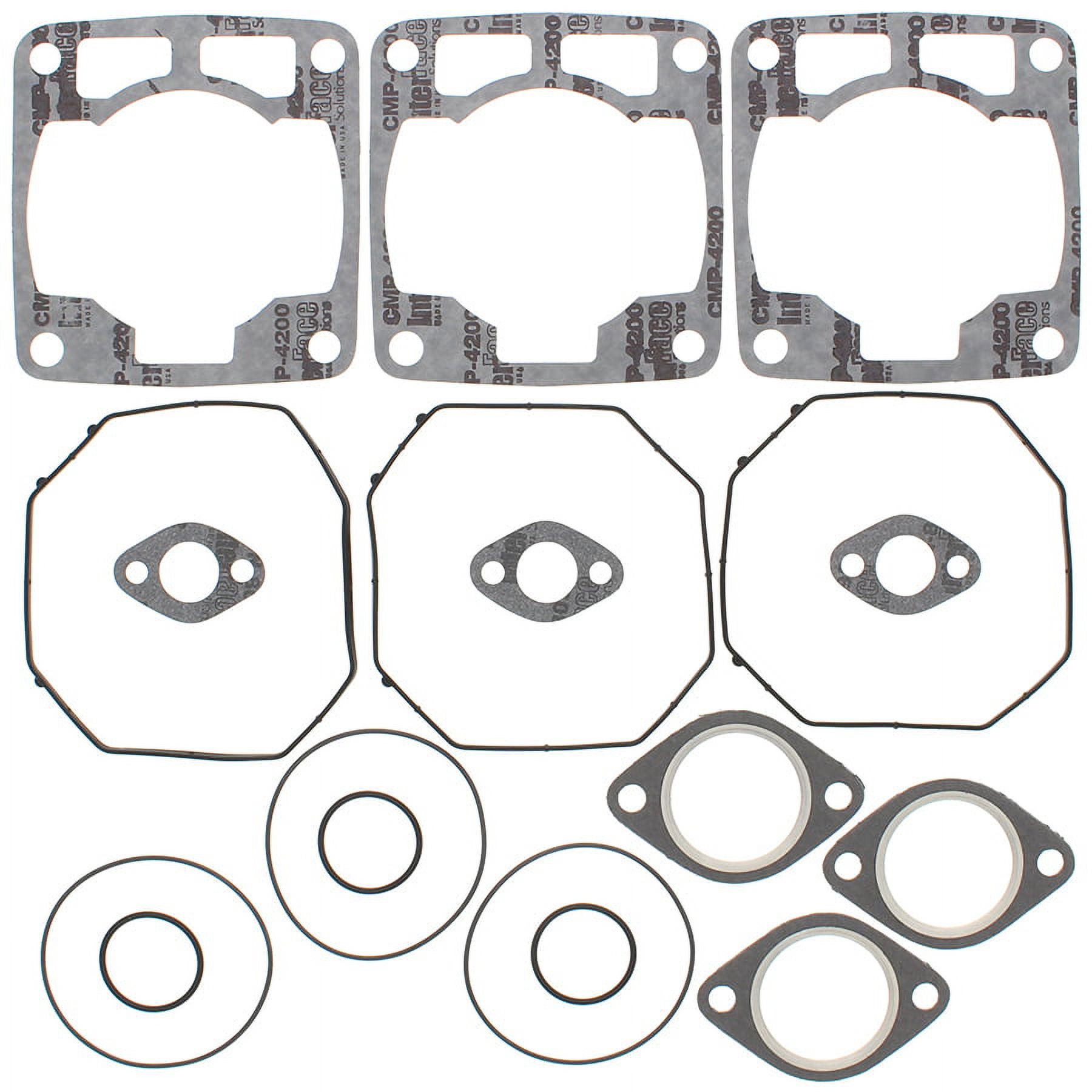 New Winderosa Full Top Gasket Set for Polaris 600 XCR 1997 1998, Indy Ultra/Ultra SP 1997 1998, Indy Ultra SPX/SPX SE 1997, Indy Ultra SP/SKS/RMK 1996, 700 XCR 1998, 600 XCR SP 1996, 600 XCR SE 97-98