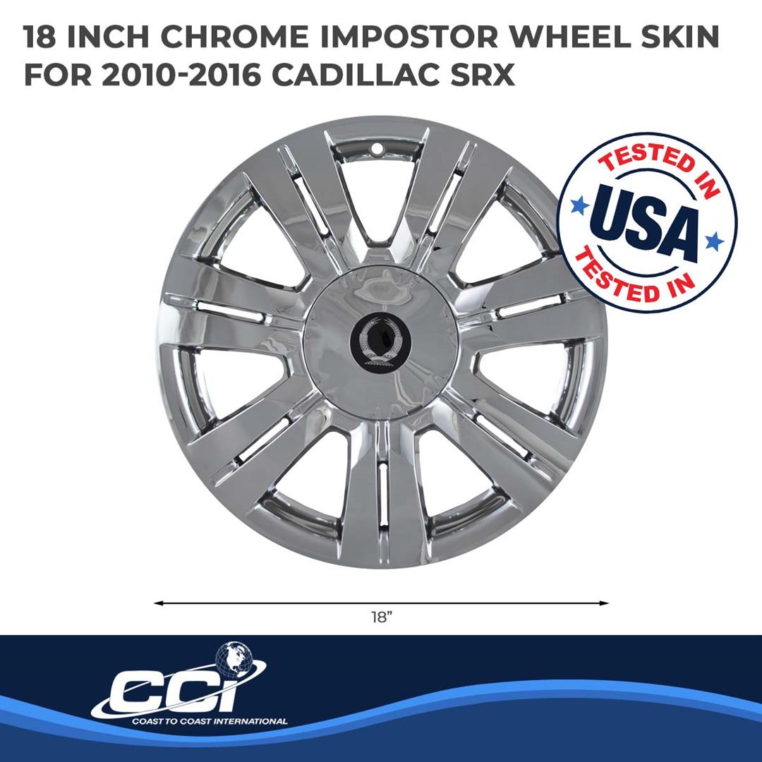 Coast To Coast IWCIMP357X 7 Double Spoke Chrome Plated 18