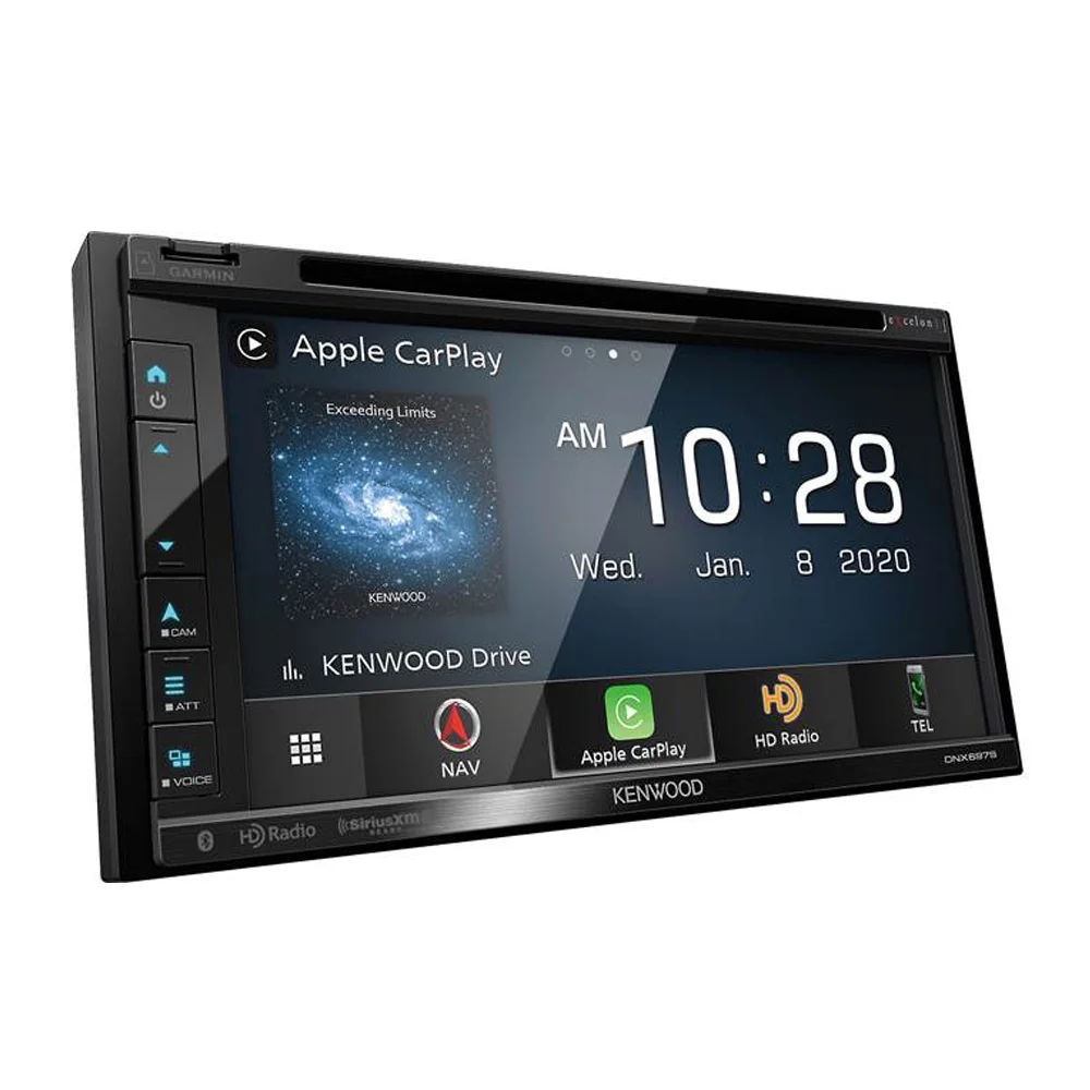 New Kenwood DNX697S Navigation DVD Receiver & CMOS-130 Universal Rear View Camera