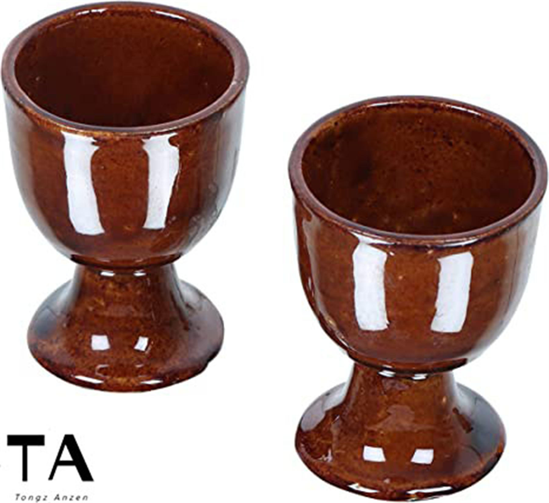 Boiled egg tray | Ceramic Egg Cup Set 124 Ceramic Egg Tray ceramic housewarming gift set 2 pieces ()