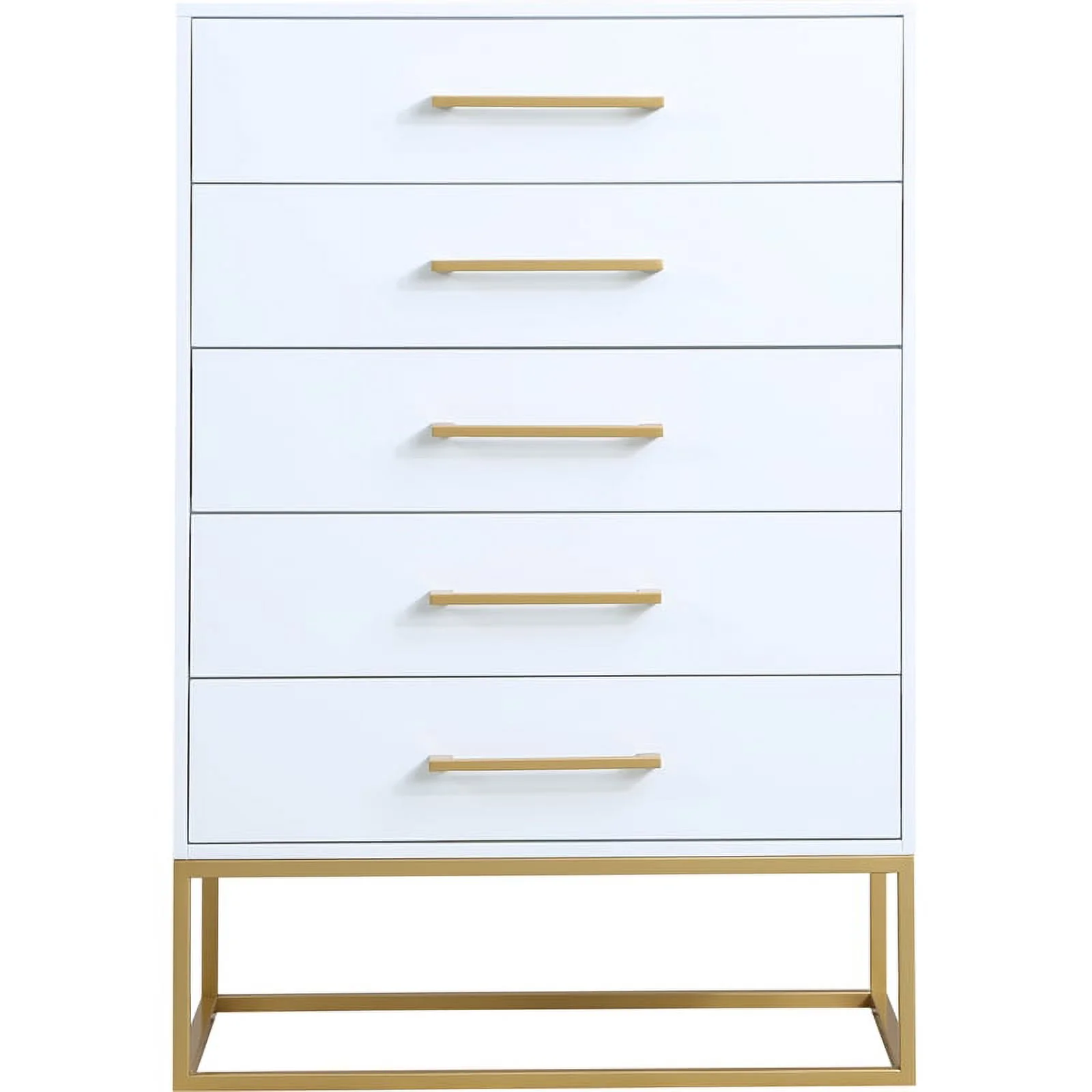 Meridian Furniture Maxine Chest in Rich White Finish