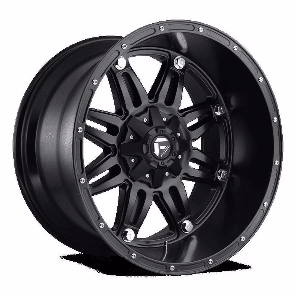 Fuel 1PC Aluminum Rim D531 HOSTAGE 20X10in Matte Black Finish, D53120002647