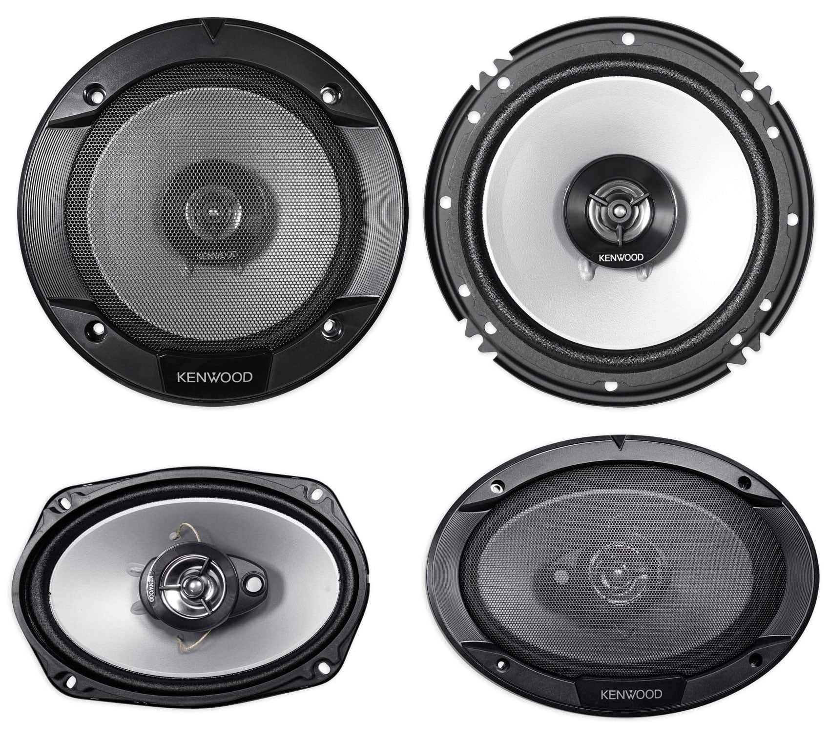 Kenwood Front+Rear Speaker Replacement For 2004-2005 INFINITI QX56