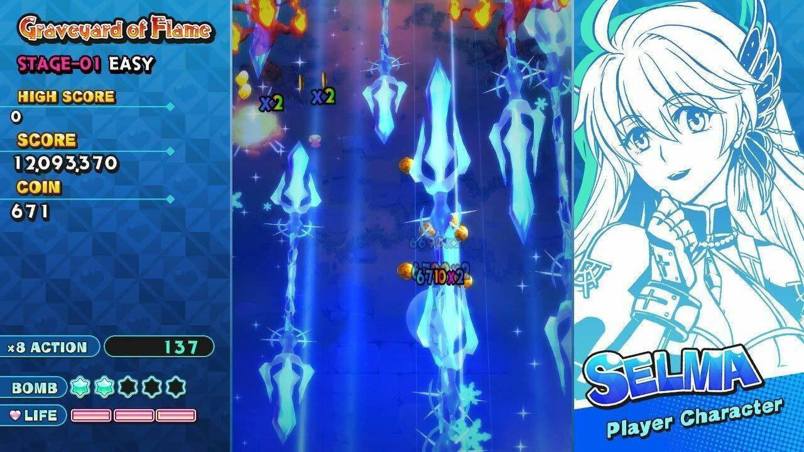 Sisters Royale: Five Sisters Under Fire - Sony Playstation 4 [PS4 Postcard] NEW