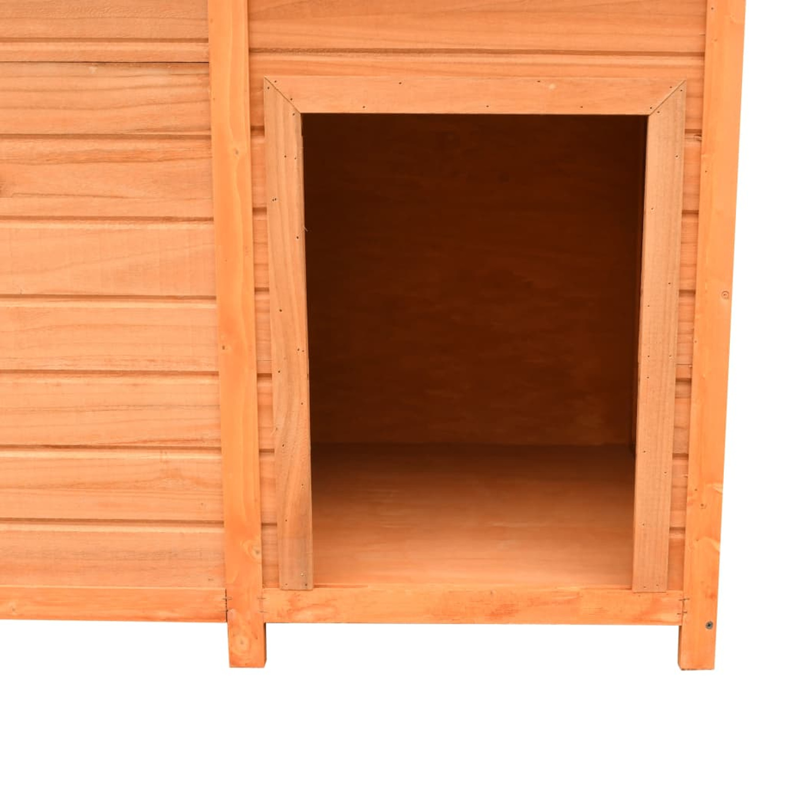 Carevas Dog Cage Solid Pine & Fir Wood 47.2