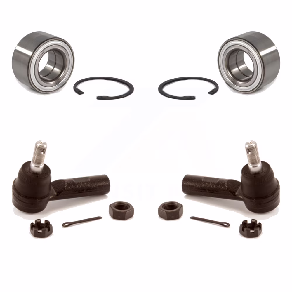 Transit Auto - Front Wheel Bearing And Tie Rod End Kit For Toyota Yaris Scion xD K77-100034