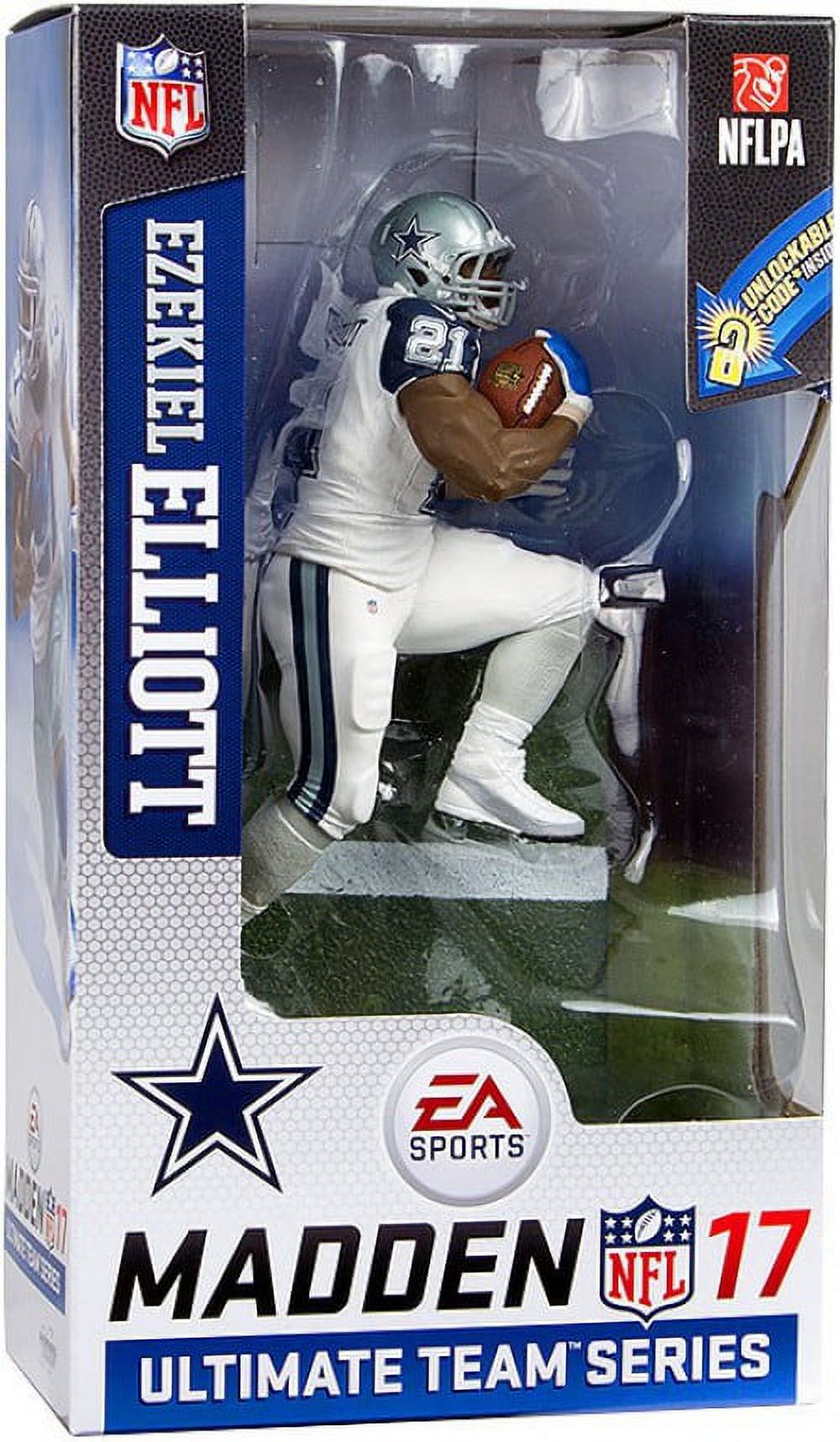 McFarlane NFL EA Sports Madden 17 Ultimate Team Series 2 Ezekiel Elliott Action Figure (Color Rush Uniform - White Pants)