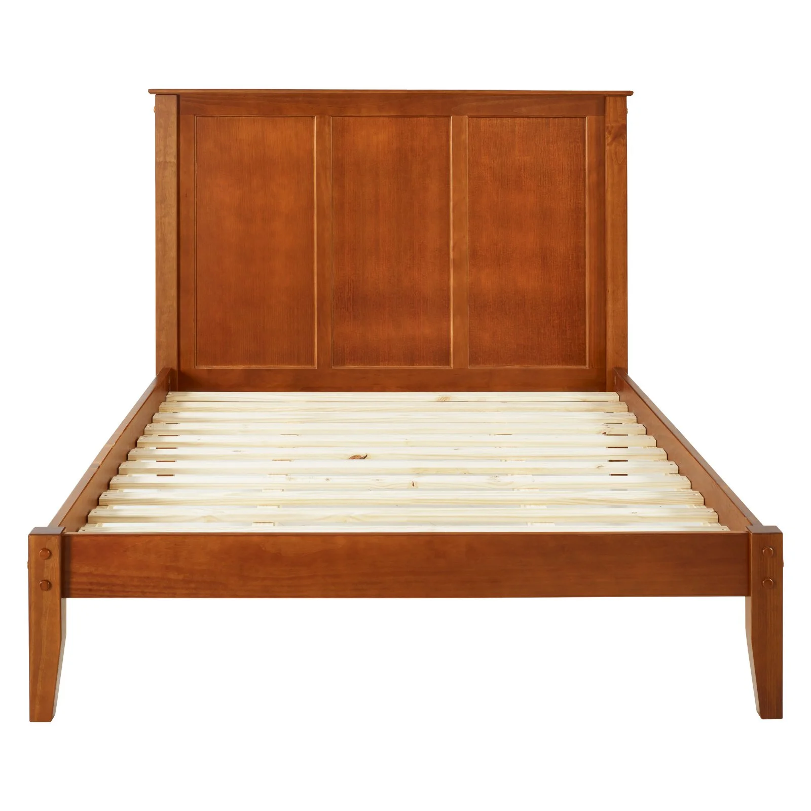 Shaker Style Panel Size Platform Bed, Multiple Finishes and Sizes
