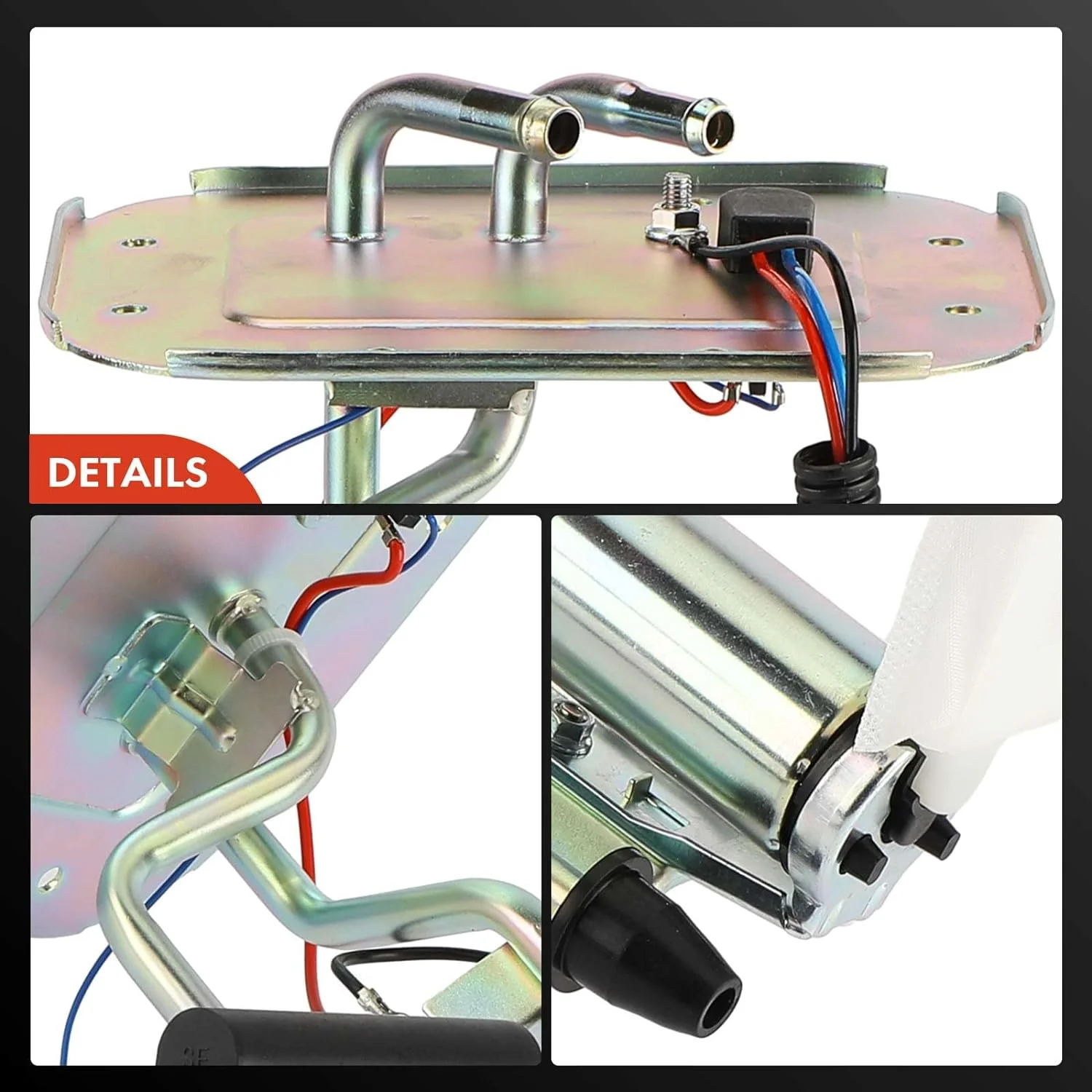 A-Premium Fuel Pump Assembly Compatible with Jeep Wrangler 1994-1995 2.5L 4.0L