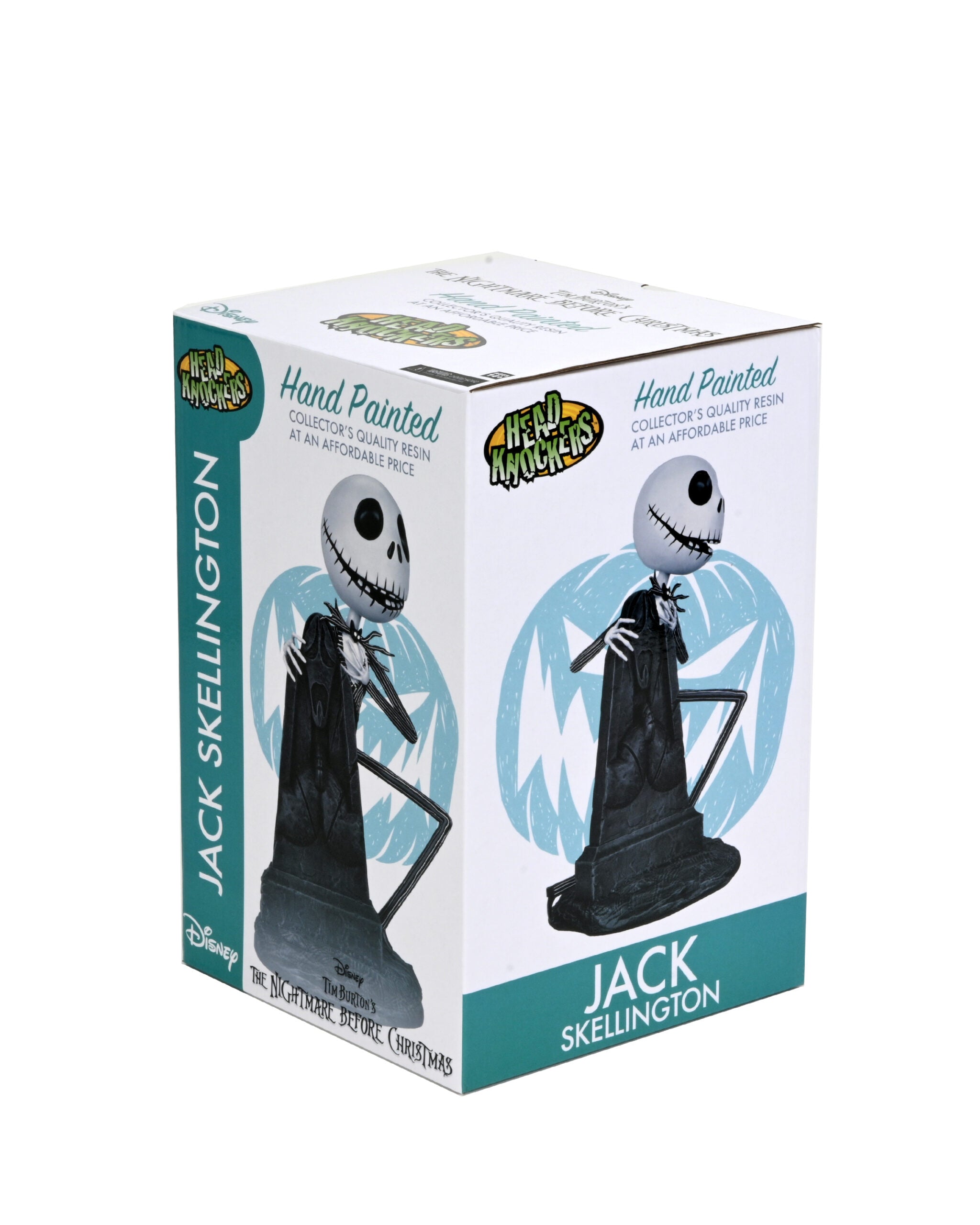 Nightmare Before Christmas Graveyard Jack Skellington Head Knocker Bobble Head