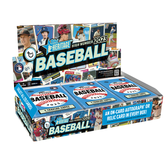 2023 Topps Heritage High Number Baseball Hobby Box