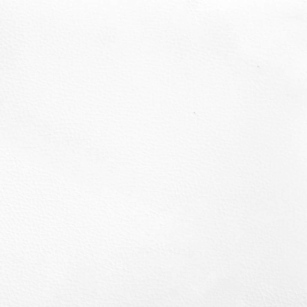 LANTRO JS Box Spring Bed with Mattress White 59.8