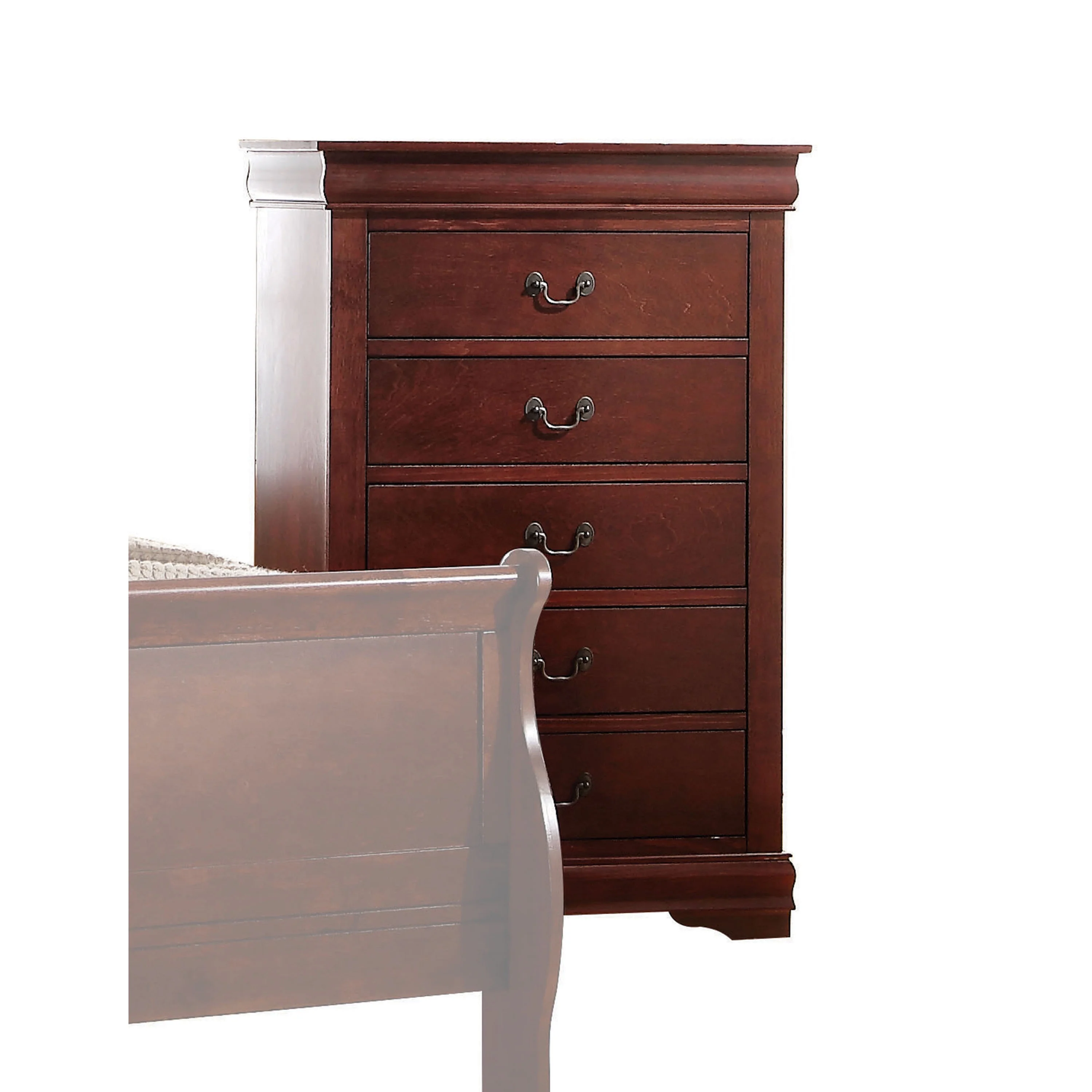 Louis Philippe Chest in Cherry 23756