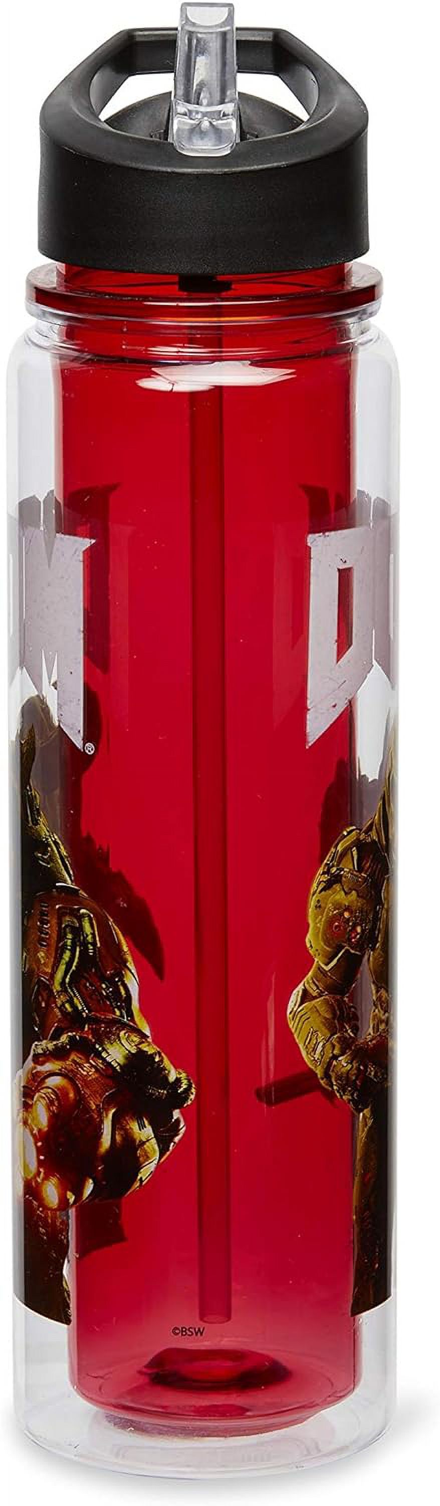 DOOM Cyberdemon 16Oz Double Walled Plastic Water Bottle
