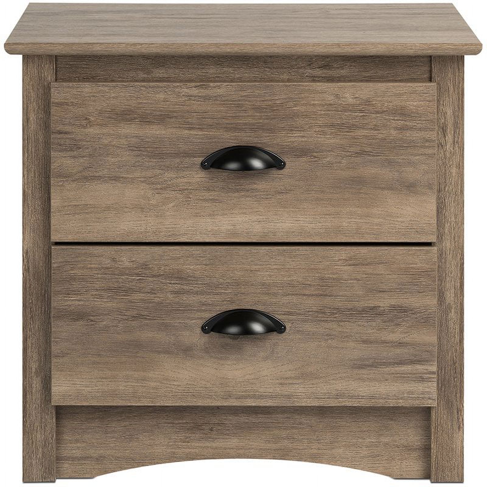 Home Square 3-Piece Set with 2 2-Drawer Nightstands and 6-Drawer Chest