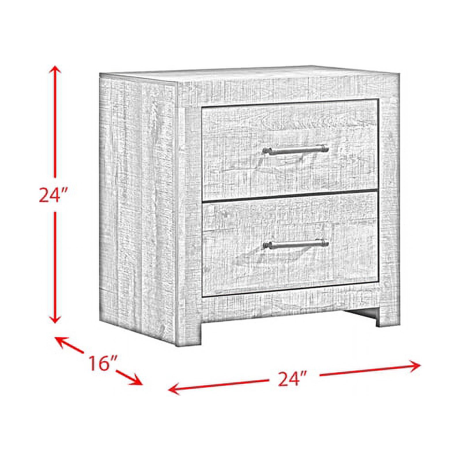 Beckett Twin Bookcase Panel 4PC Bedroom Set with Bluetooth