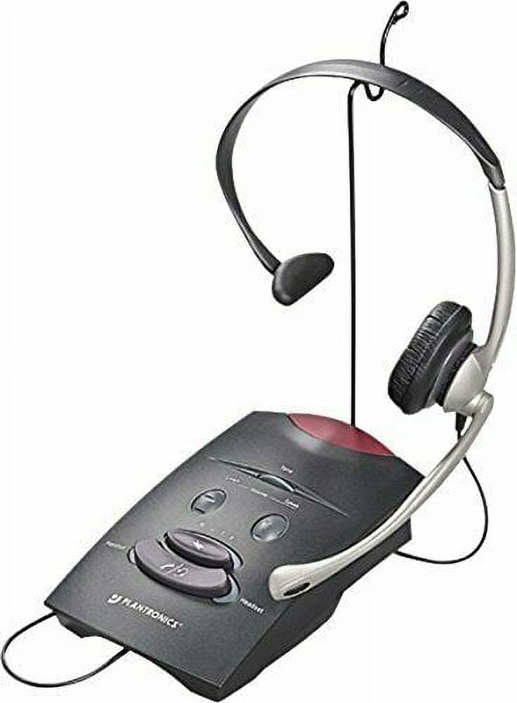 Pre-Owned Plantronics S11 Office Business Wired Hands-free Telephone Headset System (Good)