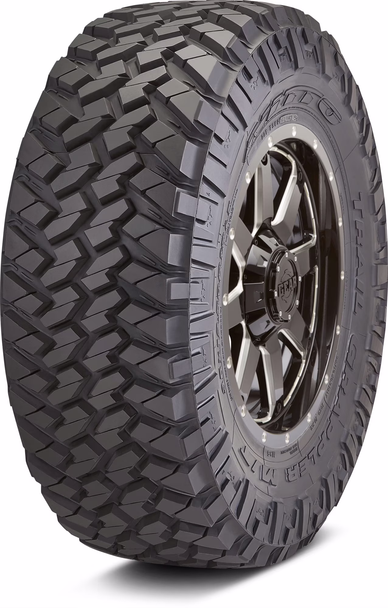 (Qty: 4) 37x13.50R24/12 Nitto Trail Grappler M/T 124Q tire
