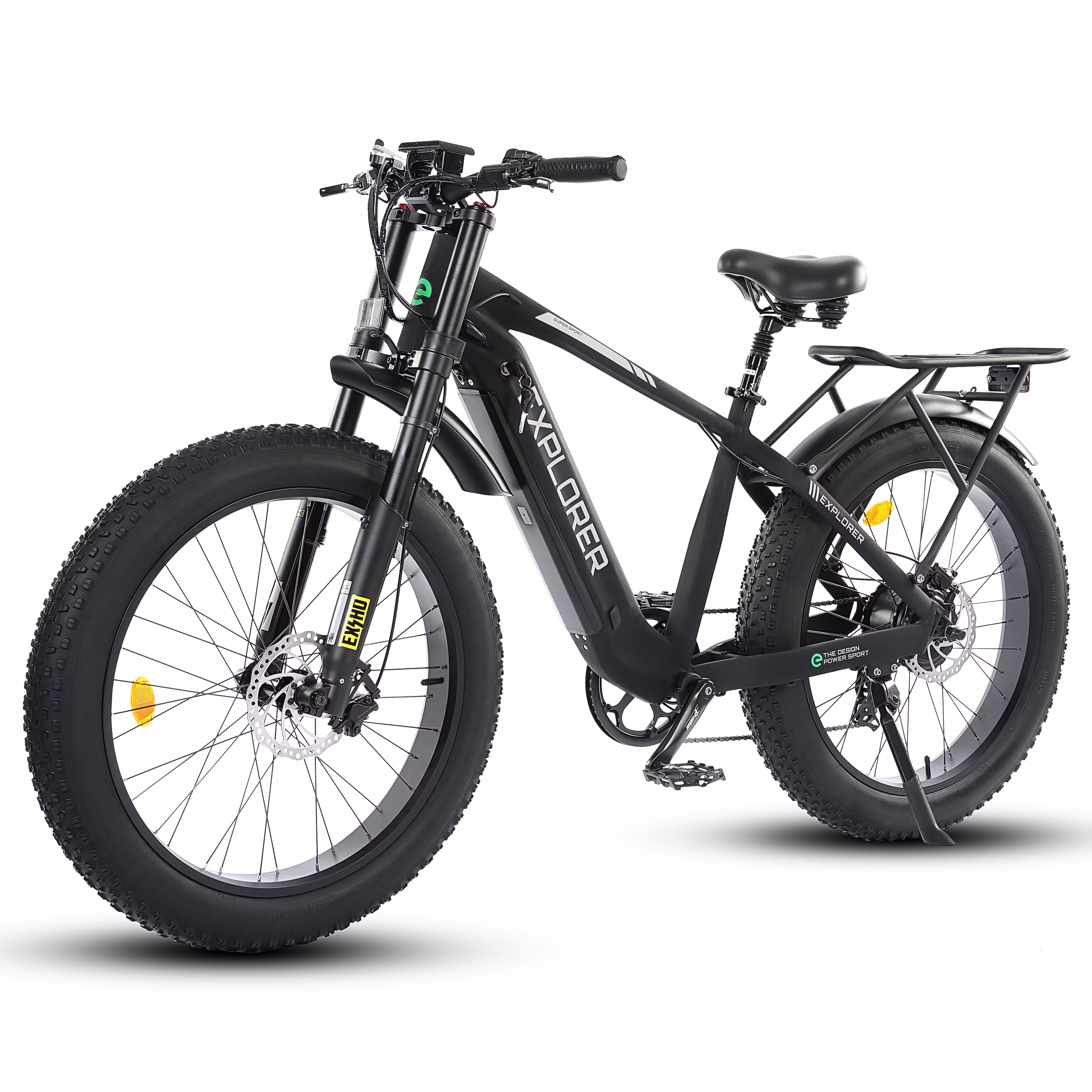 ECOTRIC Explorer 26 inch eMTB Electric Mountain Bike Fat Tire Ebike Adult Bicycle 26